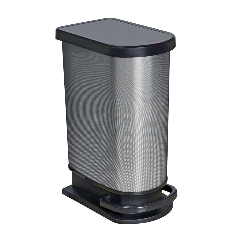 Illustration du produit: rothopro Paso Mono Poubelle à pédale Carbone 50 litres