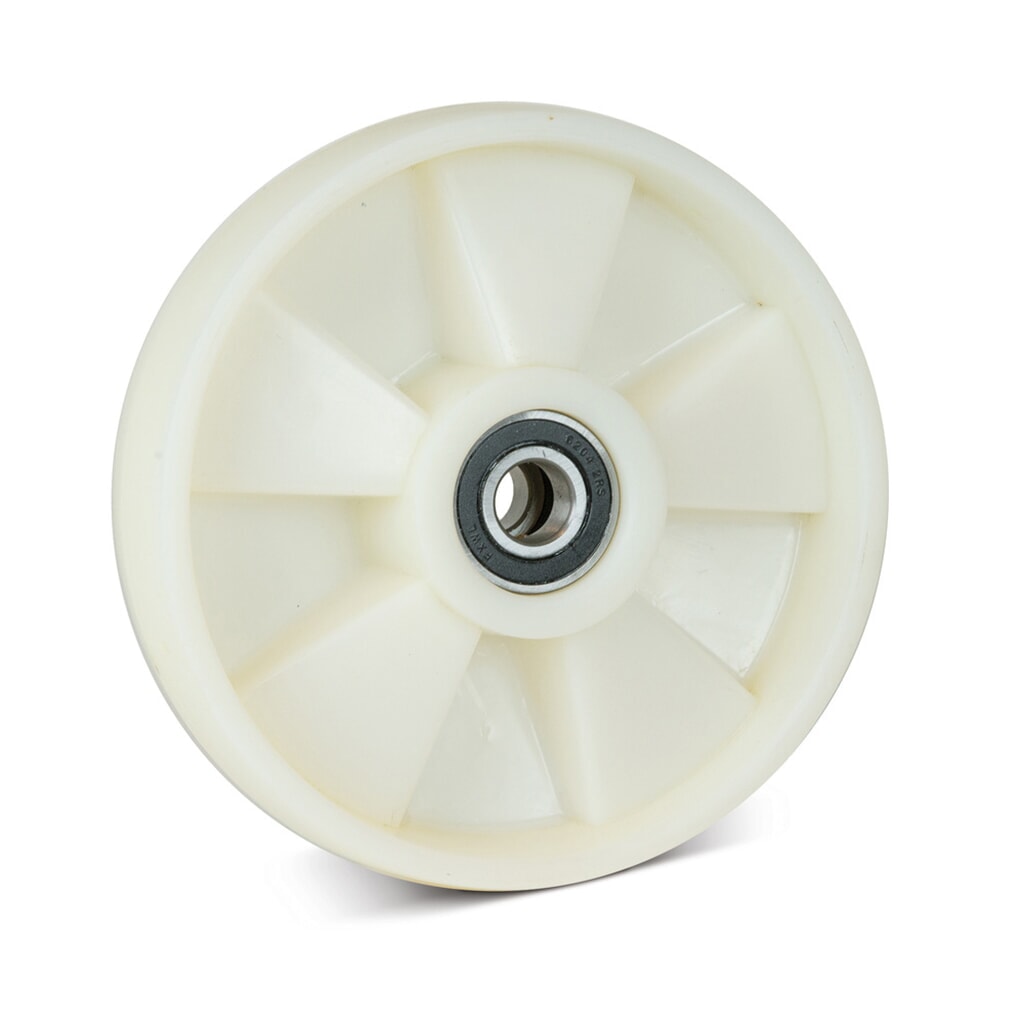 Volant nylon pour Transpalette manuel Ameise® type ACY20/25, Delta 26/30, année à partir de 09, Ø 200 mm Illustration du produit: Volant nylon pour Transpalette manuel Ameise® type ACY20/25, Delta 26/30, année à partir de 09, Ø 200 mm
