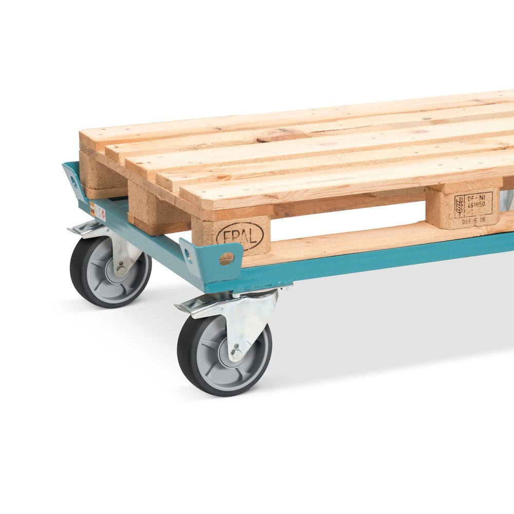 N° de l'image du produit 2 : Roue directrice en TPE, non marquante, Øxl 100 x 35 mm, capacité de charge 135 kg