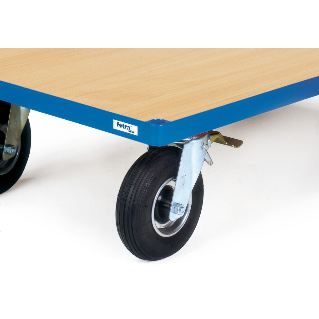 Illustration du produit: Supplément roues à pneumatiques gonflables pour chariot d'atelier fetra®, capacité de charge 250 kg