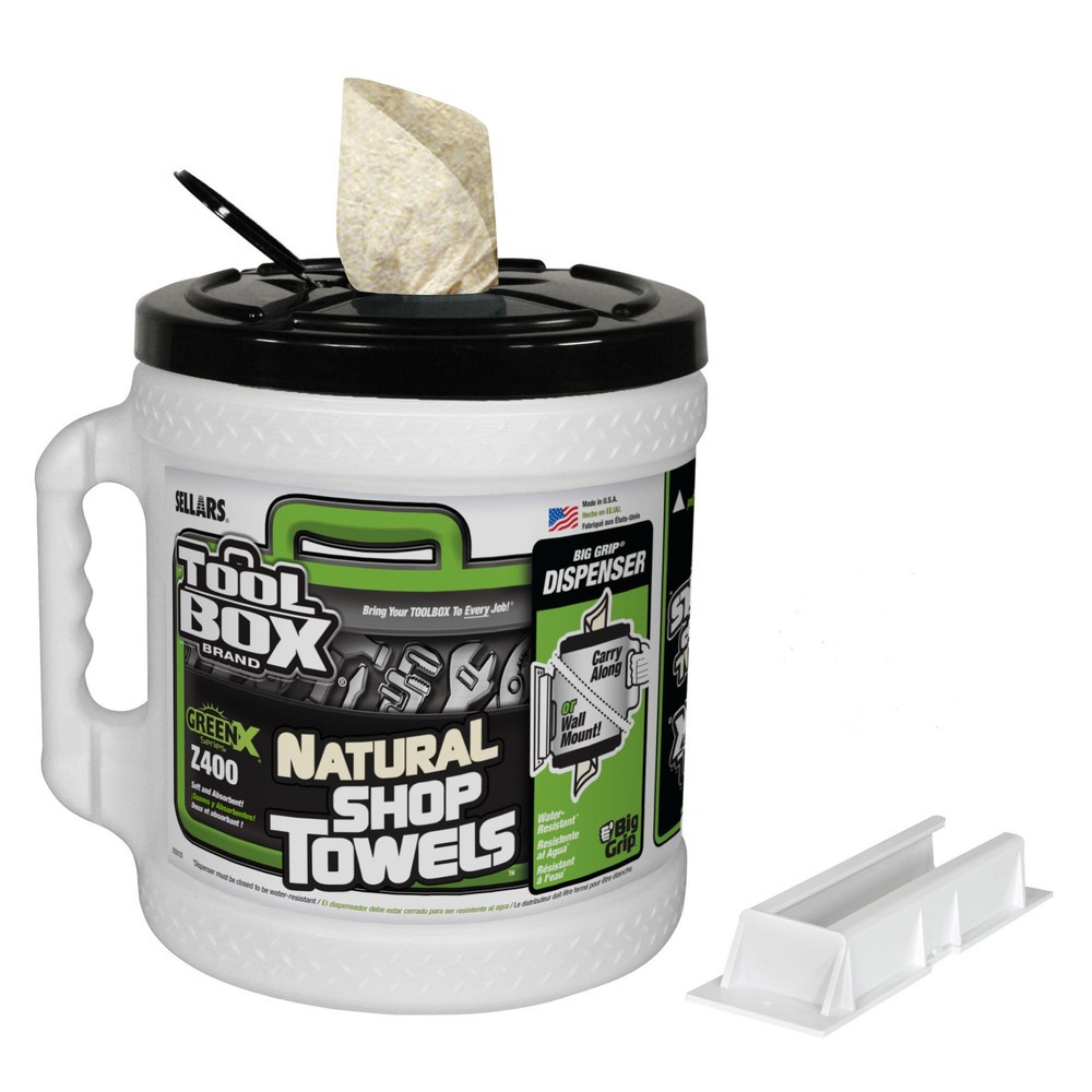 N° de l'image du produit 1 : Rouleau de papier d'essuyage GreenX® dans le distributeur BigGrip