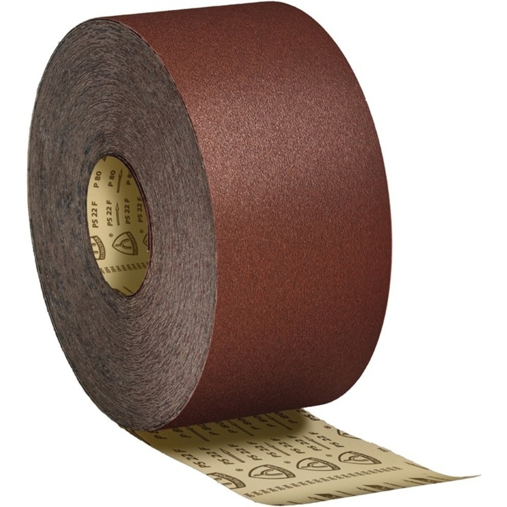 Illustration du produit: Rouleau de tissu abrasif PS 22 F ACT 115 mm granulation 100 pour bois/peinture c
