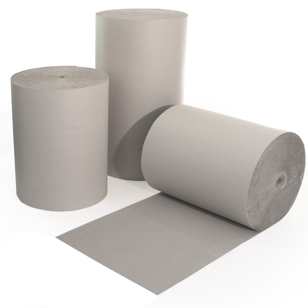 Illustration du produit: Carton ondulé, rouleau, lxL 300 mm x 70 mc, gris