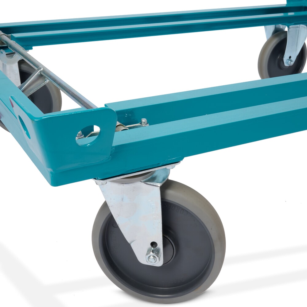 N° de l'image du produit 3 : Rouleur Ameise®, avec butées d’angle de blocage des palettes, hauteur de chargement 280 mm, bandage TPE