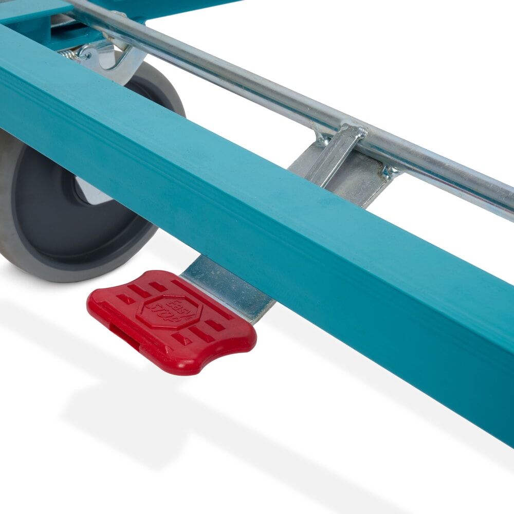 N° de l'image du produit 4 : Rouleur Ameise®, avec butées d’angle de blocage des palettes, hauteur de chargement 280 mm, bandage TPE