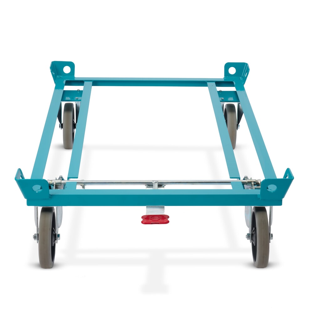N° de l'image du produit 8 : Rouleur Ameise®, avec butées d’angle de blocage des palettes, hauteur de chargement 280 mm, bandage TPE