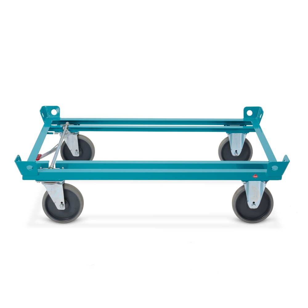 N° de l'image du produit 9 : Rouleur Ameise®, avec butées d’angle de blocage des palettes, hauteur de chargement 280 mm, bandage TPE