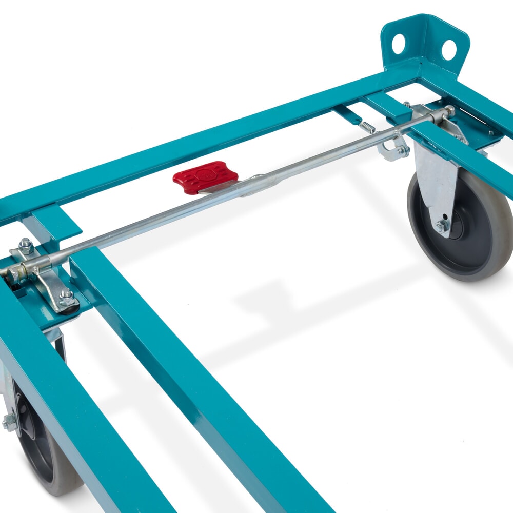 N° de l'image du produit 11 : Rouleur Ameise®, avec butées d’angle de blocage des palettes, hauteur de chargement 280 mm, bandage TPE