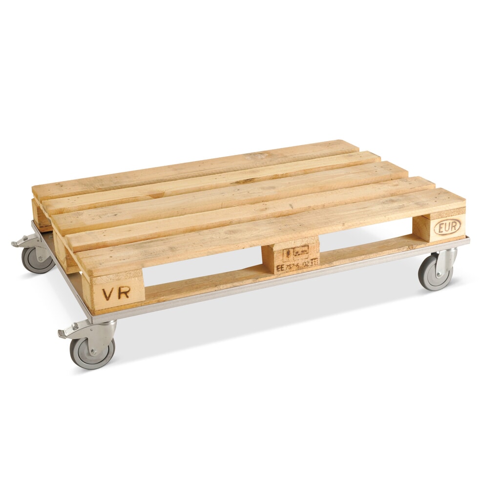 Rouleur logistique HEMMDAL, pour palettes 1 200 x 800 mm Illustration du produit: Rouleur logistique HEMMDAL, pour palettes 1 200 x 800 mm