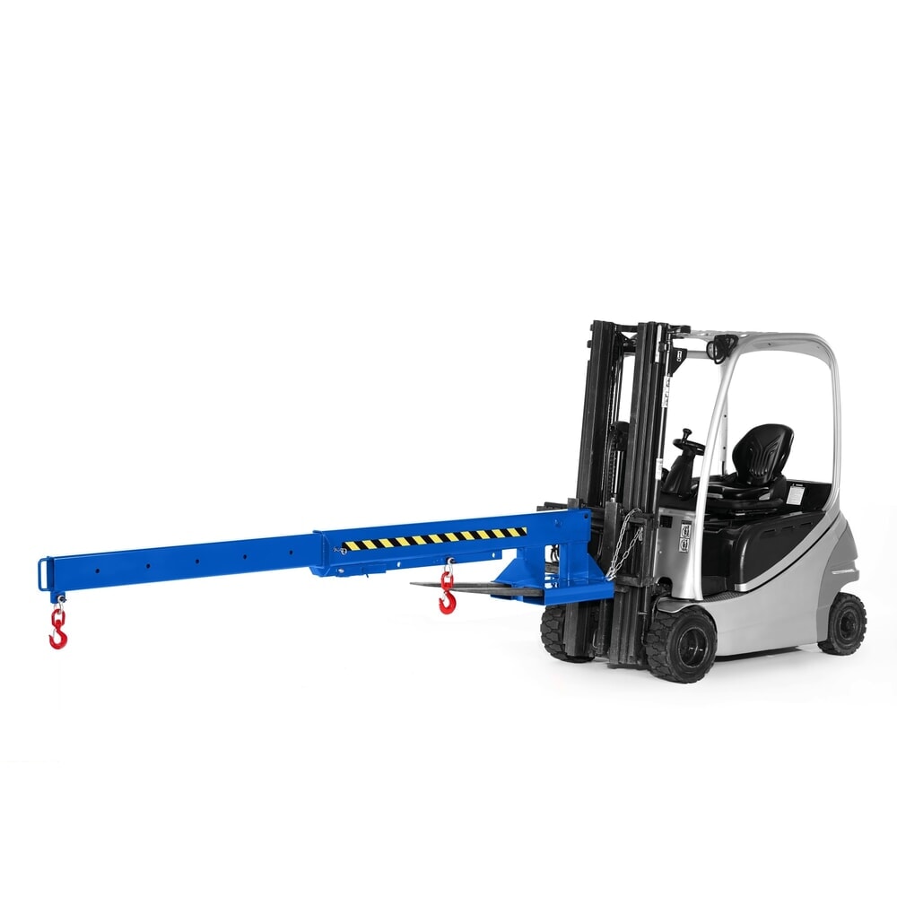 N° de l'image du produit 2 : RR-Industrietechnik® bras de levage type RKA, TK 650 - 3 000 kg, bleu gentiane RAL 5010