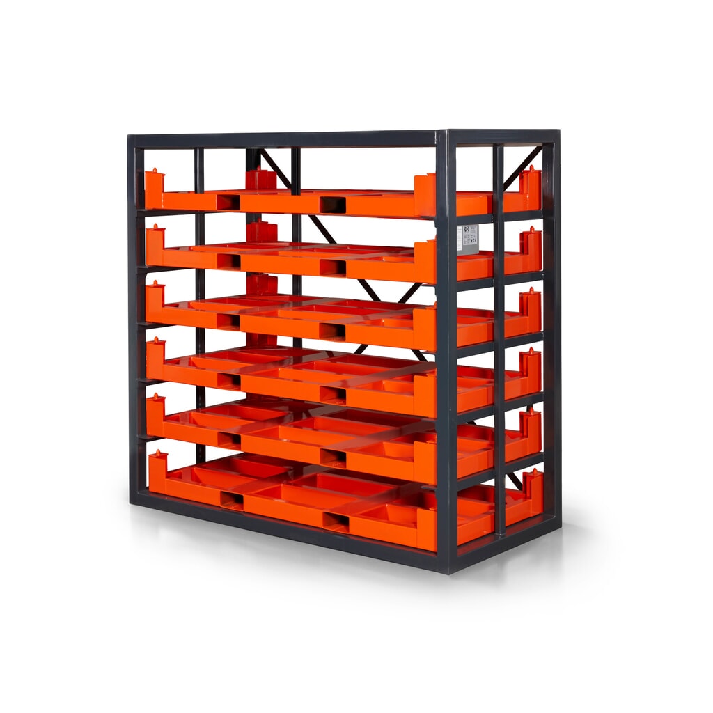 Illustration du produit: RR-Industrietechnik® rayonnage à cassettes, type RKR-20