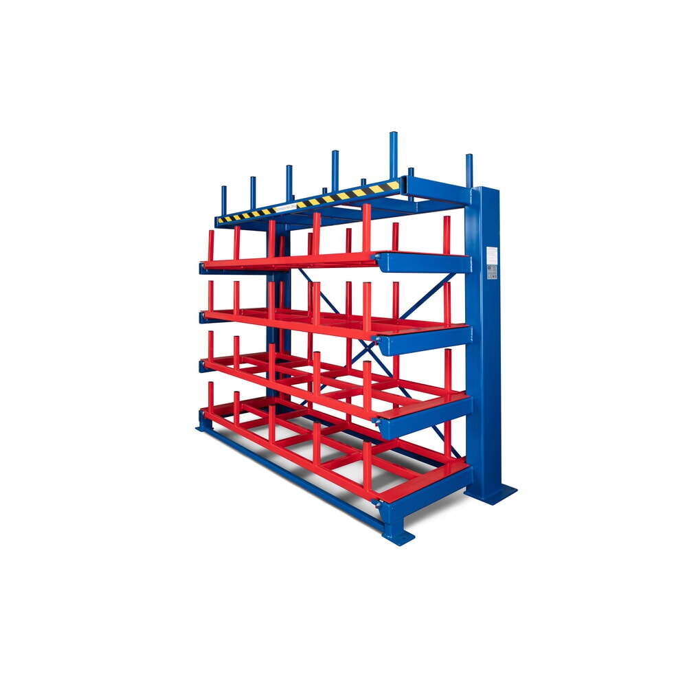N° de l'image du produit 1 : RR-Industrietechnik® rayonnage à tiroirs pour marchandise longue type RRL