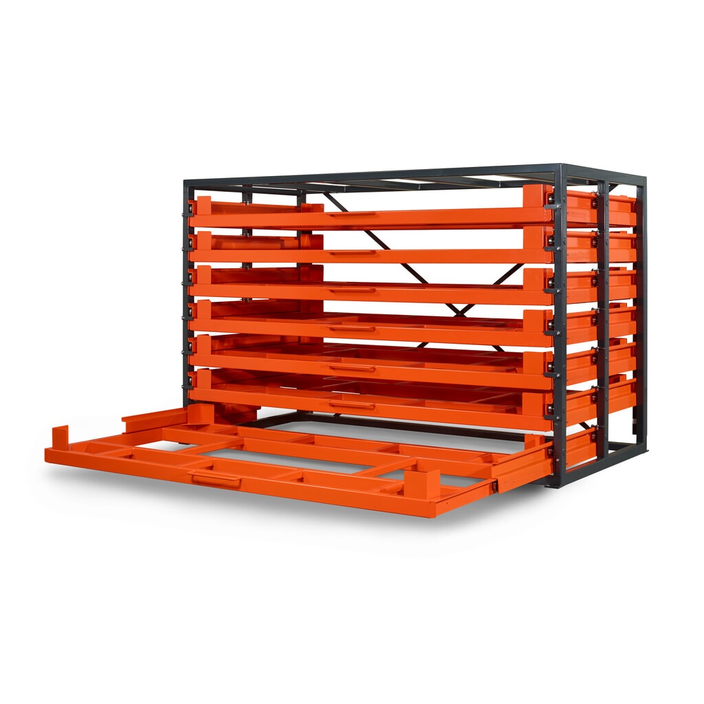 Rayonnage extensible pour tôles RR-Industrietechnik® RBA-20 Illustration du produit: Rayonnage extensible pour tôles RR-Industrietechnik® RBA-20