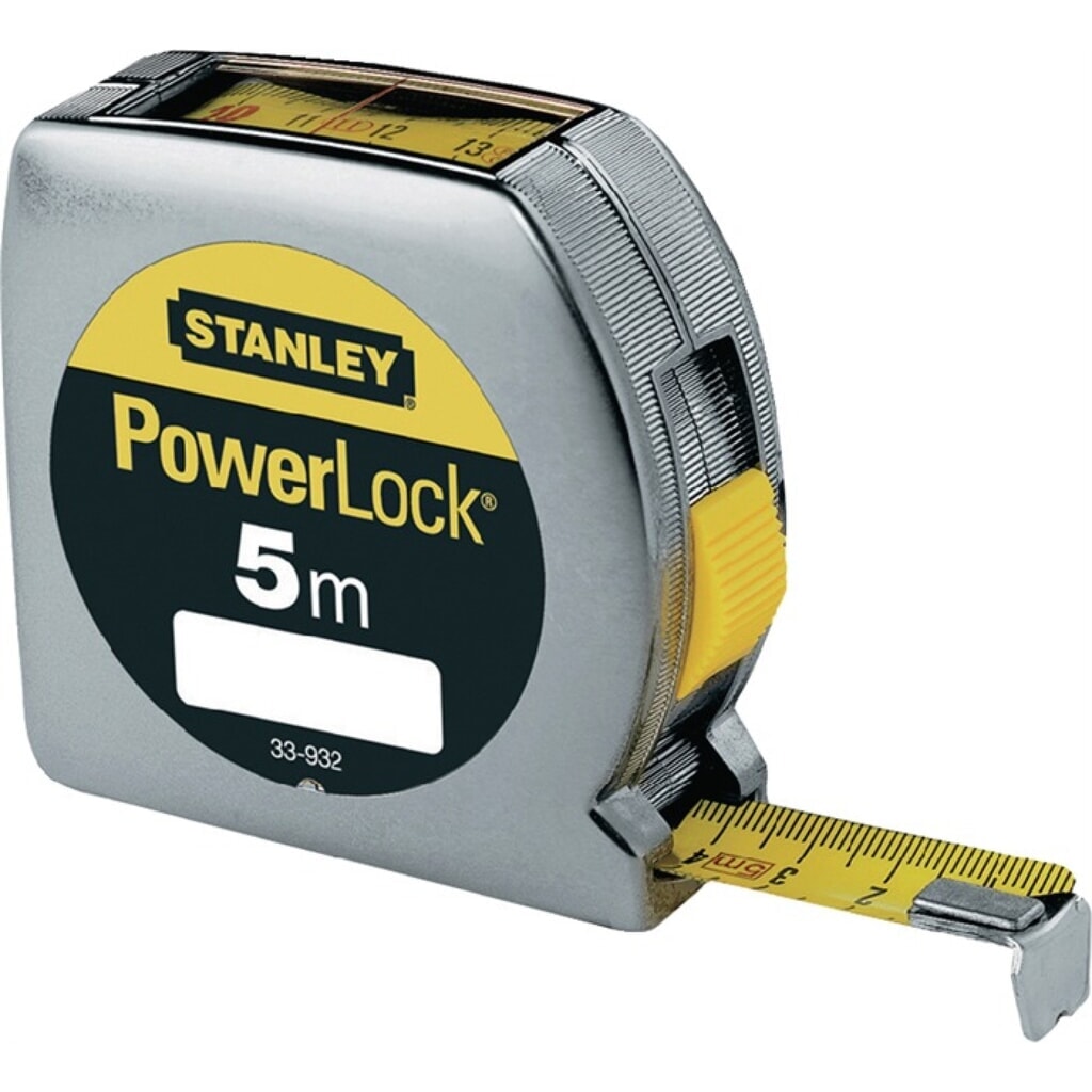 Mètre-ruban de poche PowerLock® longueur 5 m largeur 19 mm mm/cm EGII fenêtre en Illustration du produit: Mètre-ruban de poche PowerLock® longueur 5 m largeur 19 mm mm/cm EGII fenêtre en