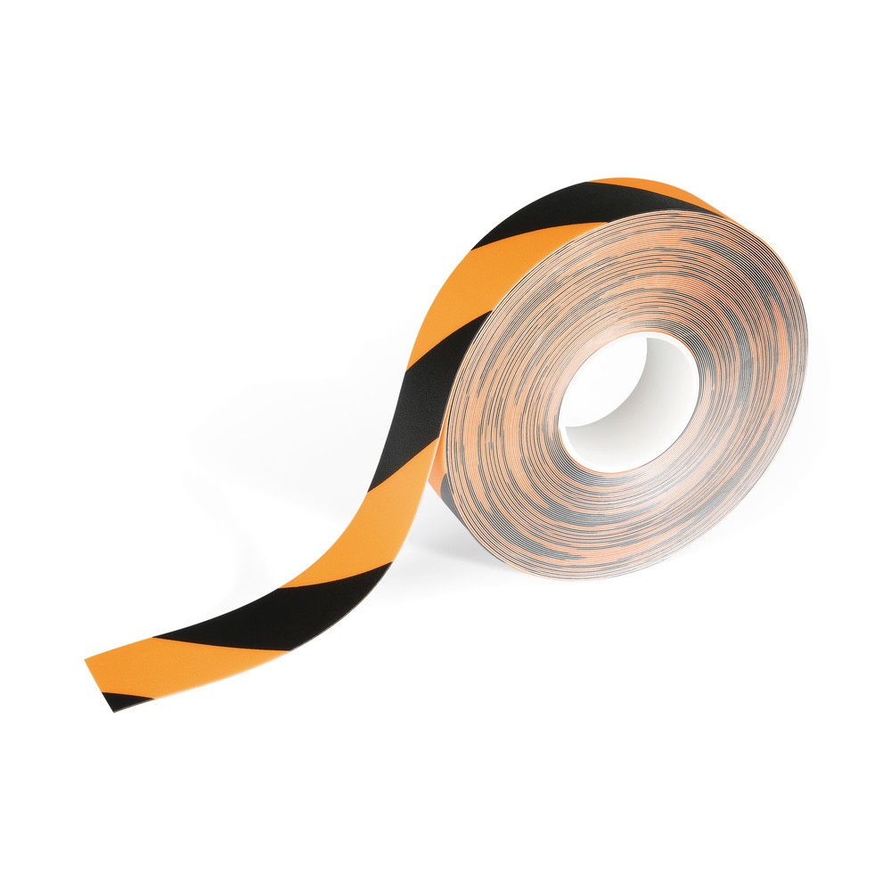 N° de l'image du produit 1 : Ruban de marquage au sol DURALINE® STRONG 50/07 de DURABLE, jaune/noir