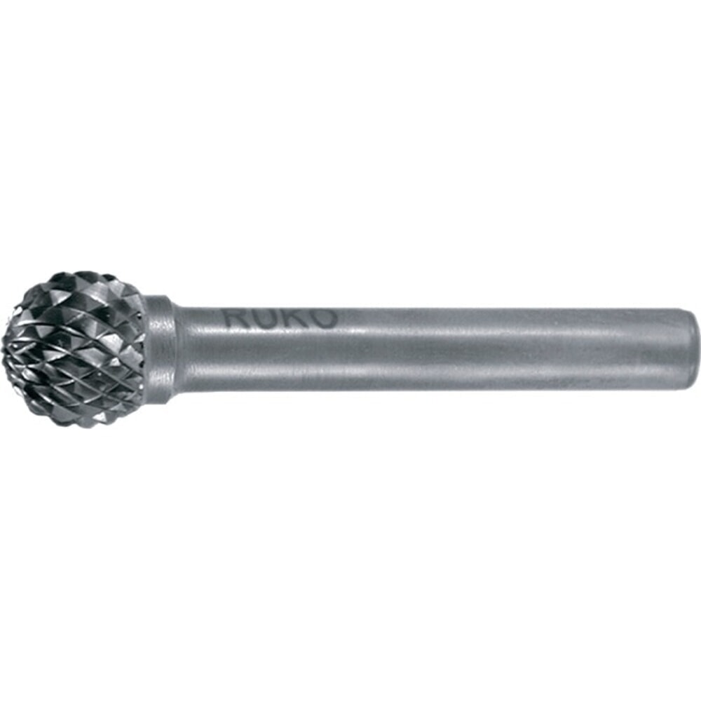 Illustration du produit: RUKO Frässtift KUD, Hartmetall Blank, Ø 3 mm Kopflänge 2,7 mm Schaft-Ø 3 mm, Verzahnung KVZ 4