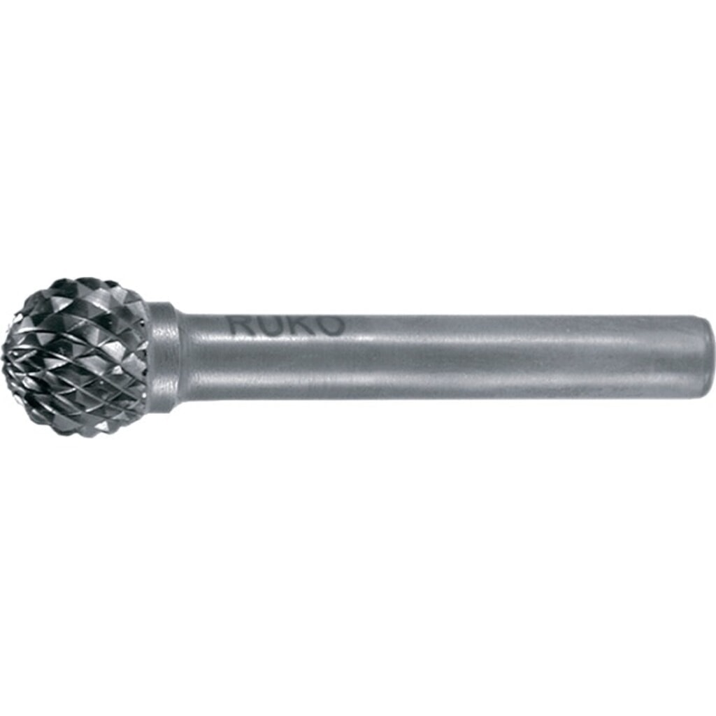 Illustration du produit: RUKO Frässtift KUD, Hartmetall Blank, Ø 3 mm Kopflänge 2,7 mm Schaft-Ø 3 mm, Verzahnung KVZ 4