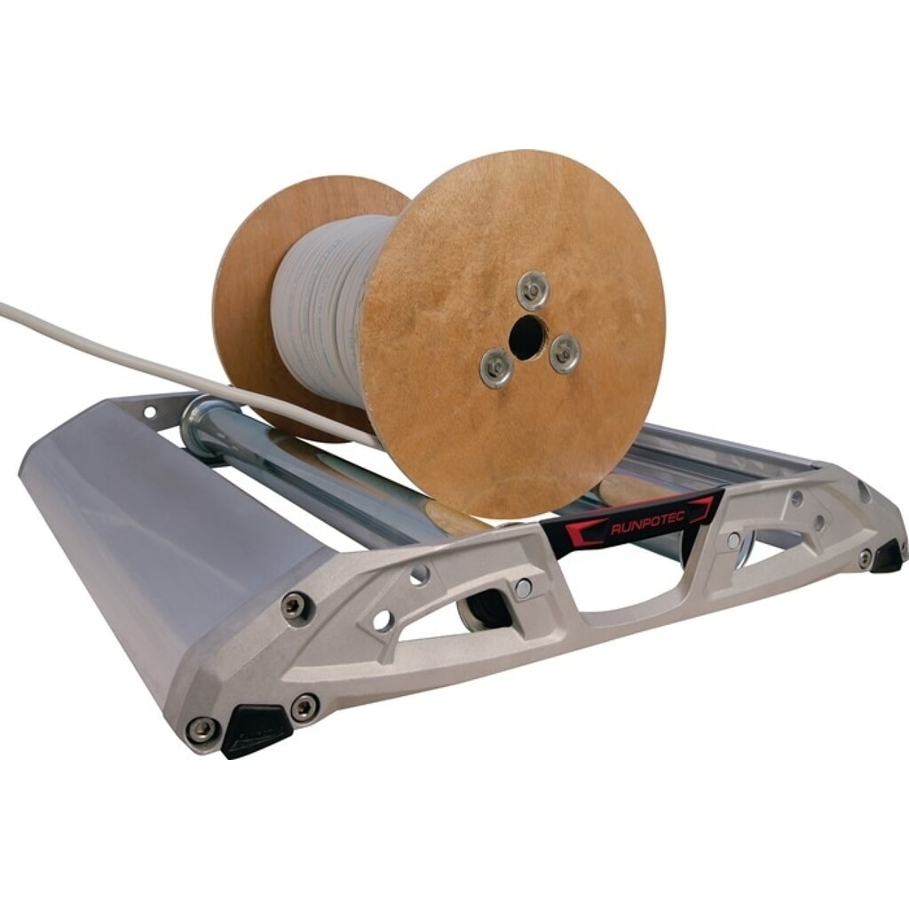 RUNPOTEC Kabelabroller PRO 530, Durchmesser 1000 mm Tragfähigkeit 215 kg, Trommelbreite max. 53 cm N° de l'image du produit 2 : RUNPOTEC Kabelabroller PRO 530, Durchmesser 1000 mm Tragfähigkeit 215 kg, Trommelbreite max. 53 cm