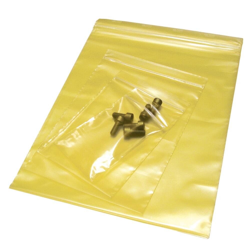 Illustration du produit: Sachet VCI à fermeture par pression VALENO®, lxL 70 x 100 mm 1 000 pces/UV