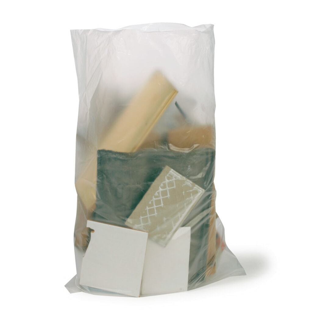 Illustration du produit: Sacs poubelle pour charges lourdes en PE, 55 l, 70 µm, 100 pcs/UV, transparent