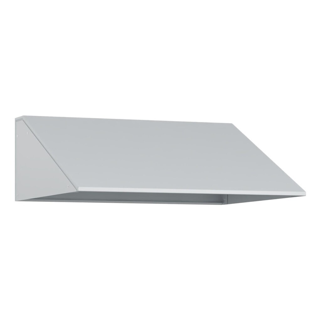 Illustration du produit: Schrägdachaufsatz für C+P Kleiderspind, lichtgrau, Breite 600 mm