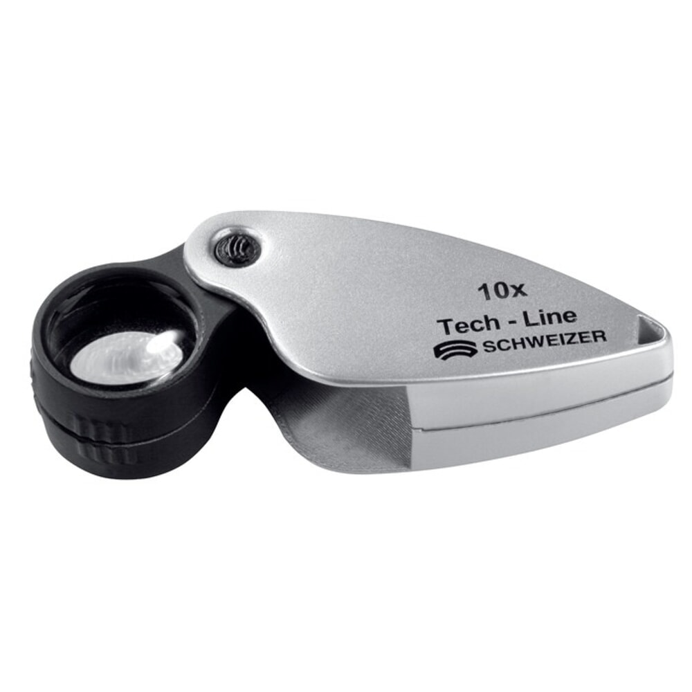 Illustration du produit: SCHWEIZER Einschlaglupe Tech-Line, Vergrößerung 6x, Linsen-Ø 22,8 mm