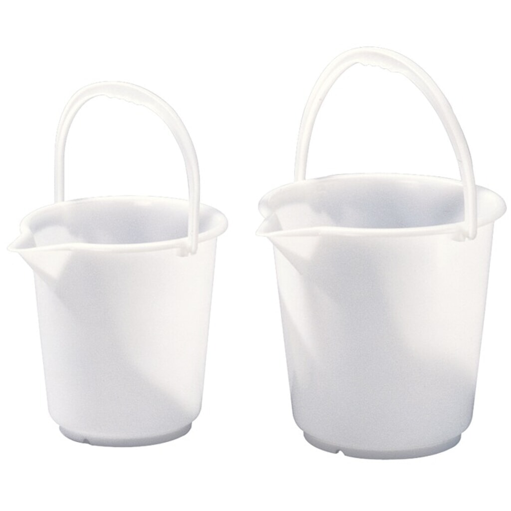 Seau 10,5 l HD-polyéthylène nature anse en plastique D. 286 mm hauteur 283 mm HÜ Illustration du produit: Seau 10,5 l HD-polyéthylène nature anse en plastique D. 286 mm hauteur 283 mm HÜ