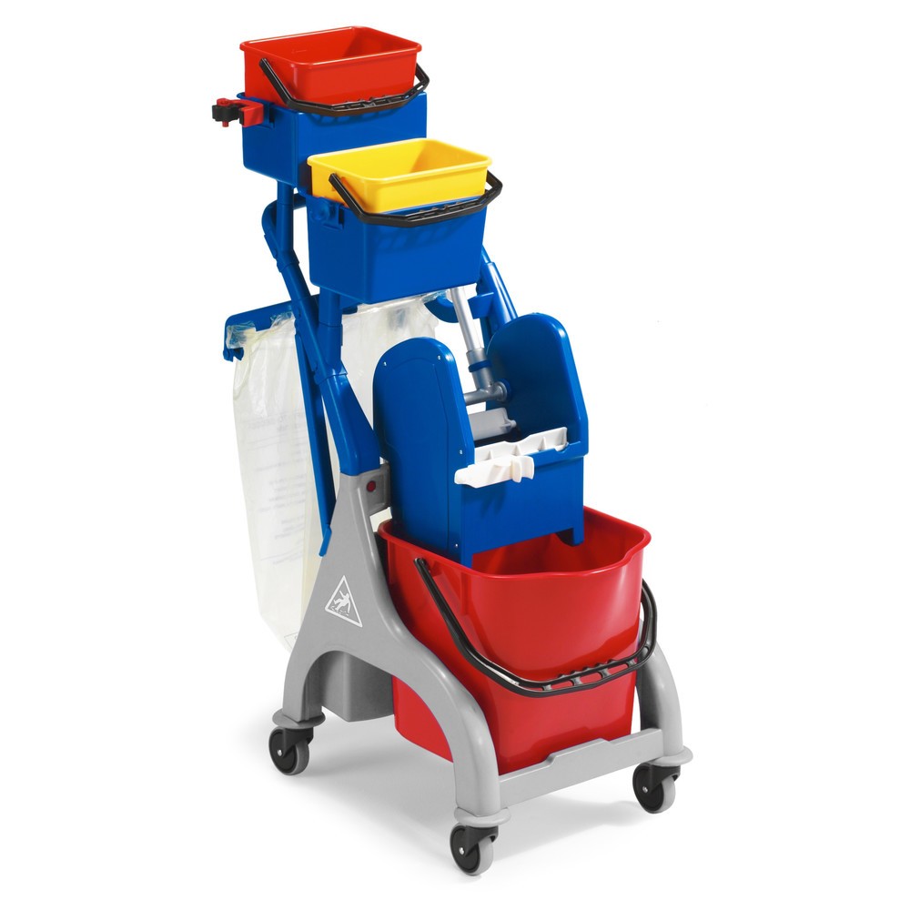 Illustration du produit: Seau simple sur roulettes Lucky Mega