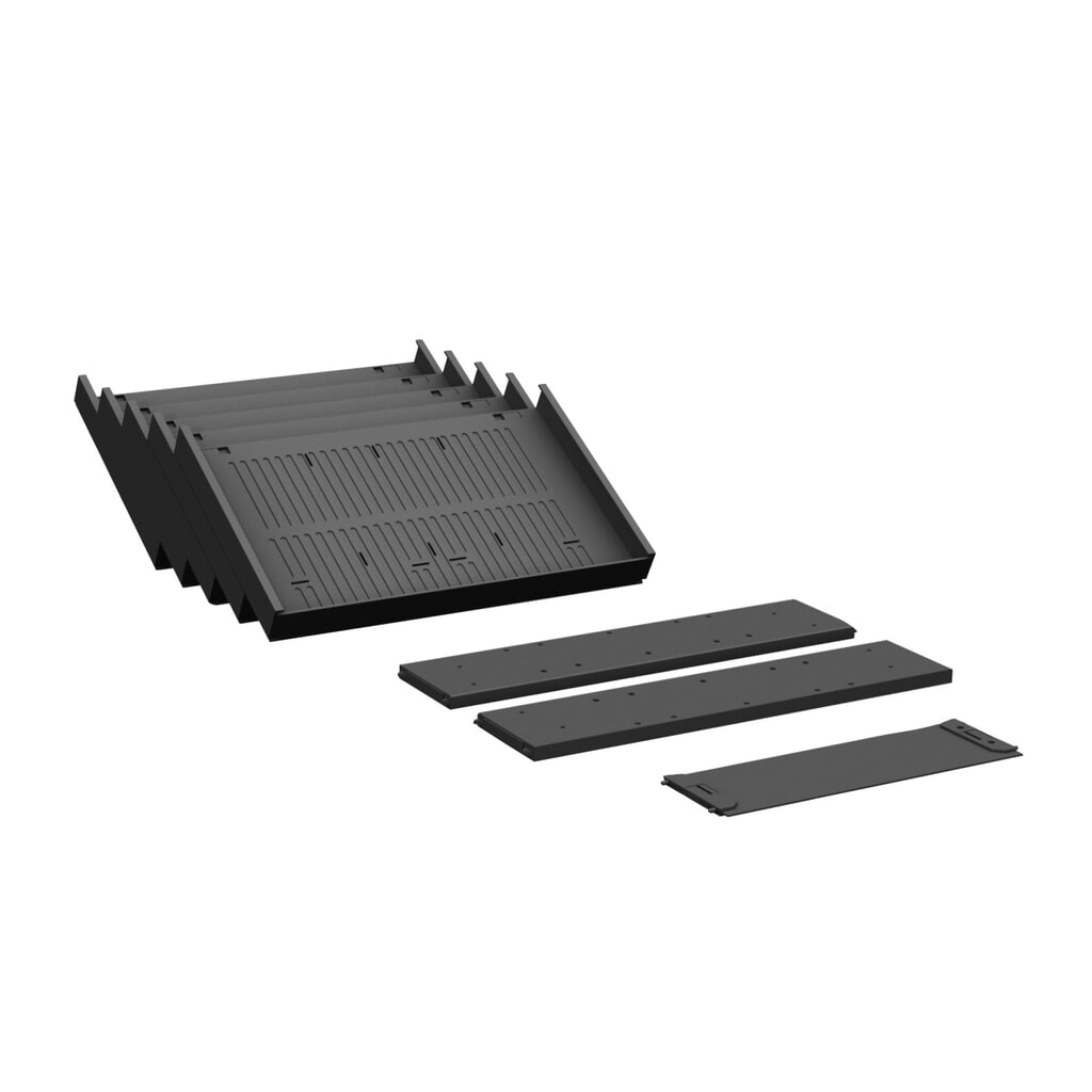 Séparateur de tiroir pour conteneur à roulettes Lissabon en plastique N° de l'image du produit 2 : Séparateur de tiroir pour conteneur à roulettes Lissabon en plastique