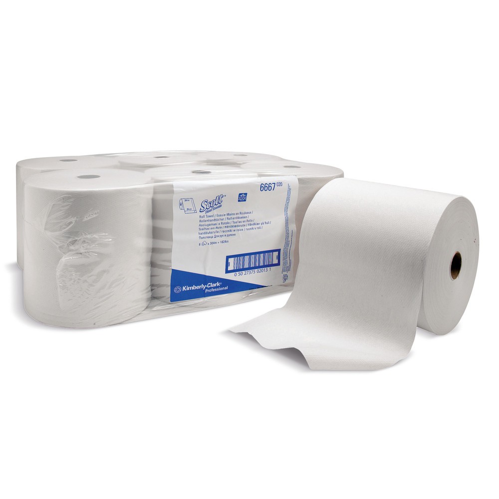 Illustration du produit: Essuie-mains SCOTT® pour distributeur SLIMROLL No-Touch, rouleau