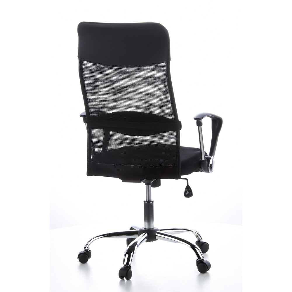 N° de l'image du produit 7 : Siège de bureau / fauteuil de direction hjh OFFICE ARIA HIGH tissu, noir