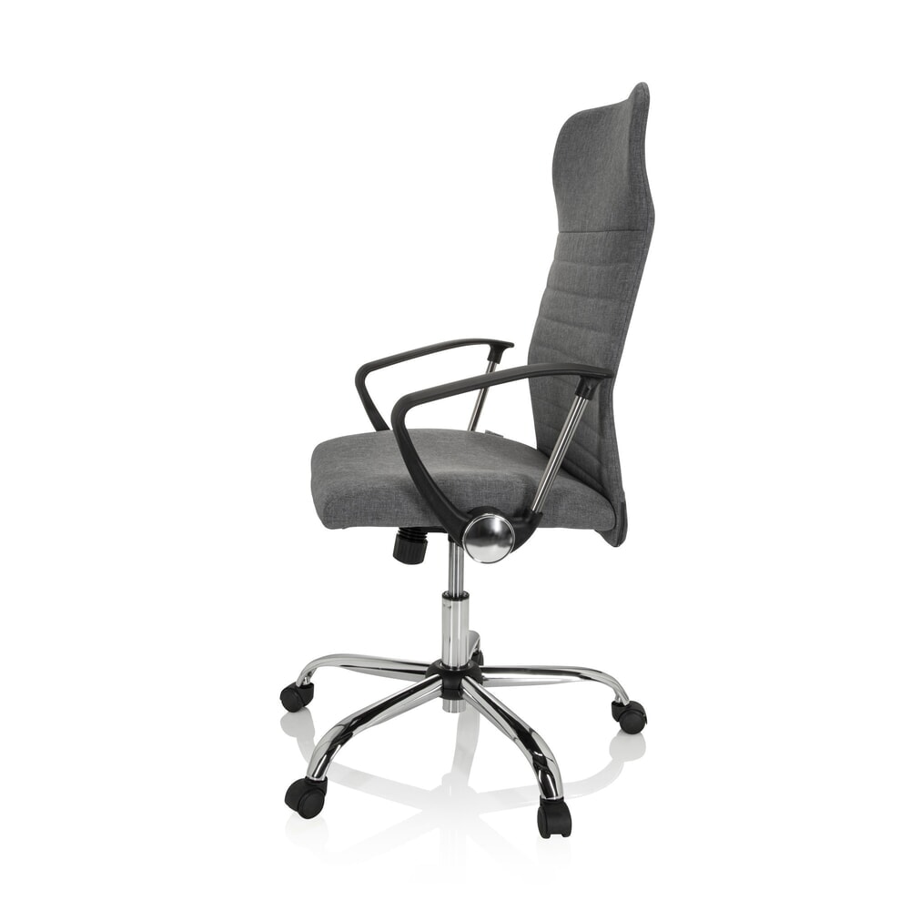 N° de l'image du produit 8 : Siège de bureau / fauteuil de direction hjh OFFICE ARTON 40 tissu, gris