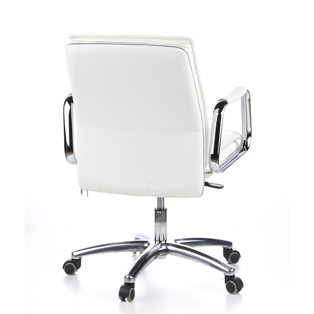N° de l'image du produit 7 : Siège de bureau / fauteuil de direction hjh OFFICE VILLA 10 cuir, blanc crème