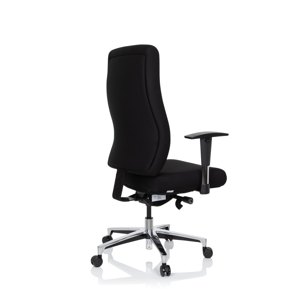 N° de l'image du produit 7 : Chaise de bureau / fauteuil de direction hjh OFFICE FORCOM tissu, noir