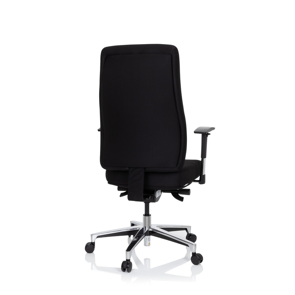 Chaise de bureau / fauteuil de direction hjh OFFICE FORCOM tissu, noir N° de l'image du produit 8 : Chaise de bureau / fauteuil de direction hjh OFFICE FORCOM tissu, noir