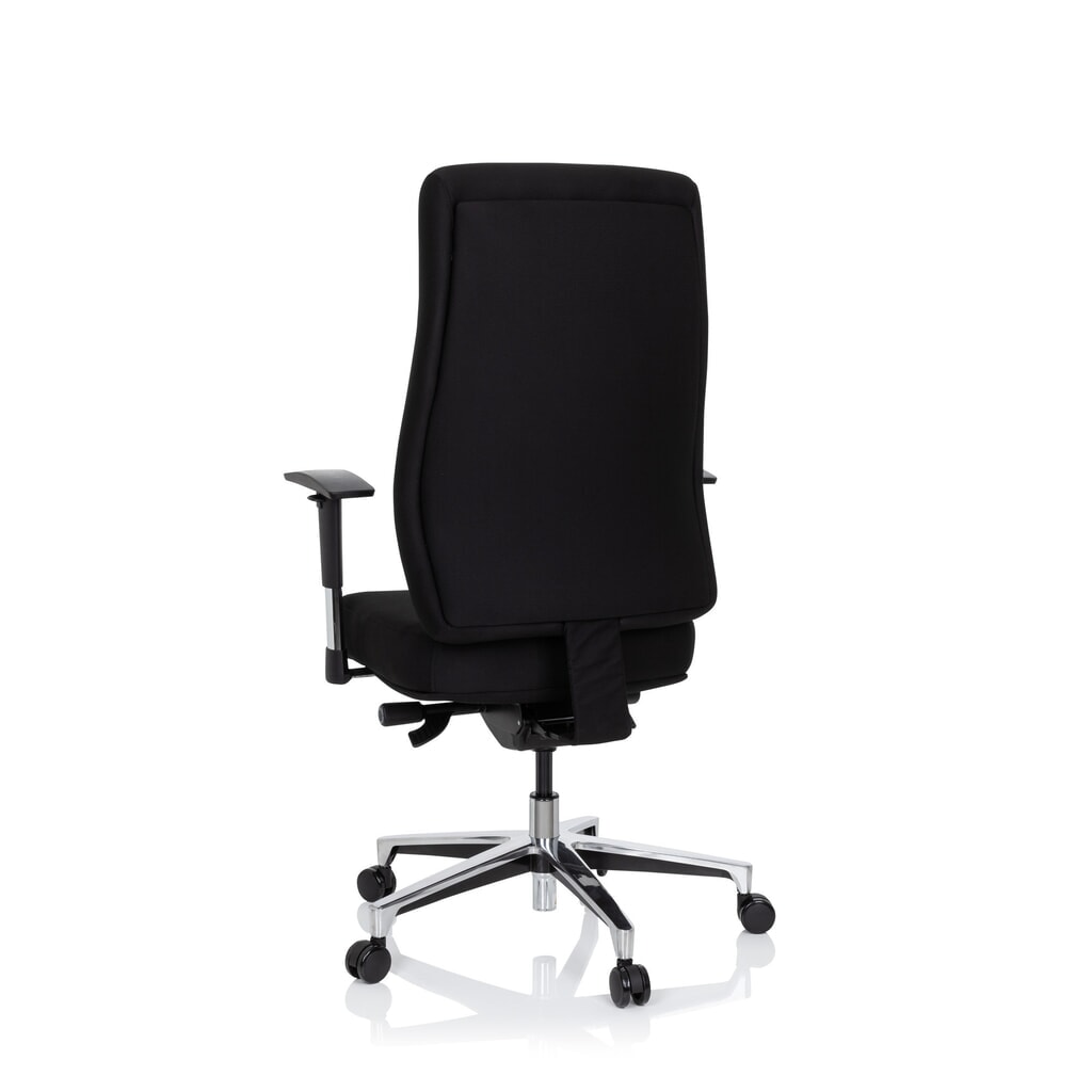 Chaise de bureau / fauteuil de direction hjh OFFICE FORCOM tissu, noir N° de l'image du produit 9 : Chaise de bureau / fauteuil de direction hjh OFFICE FORCOM tissu, noir