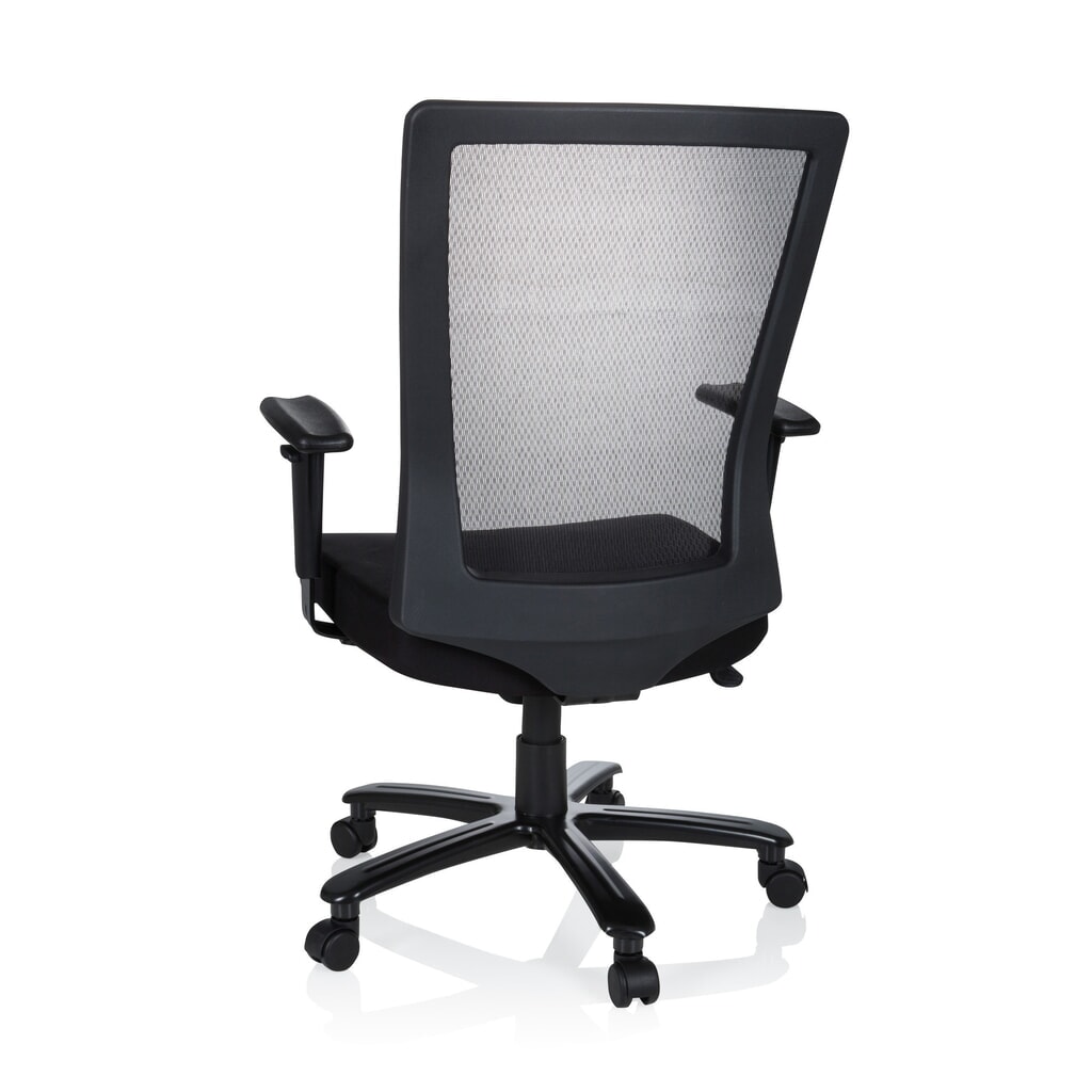 Siège de bureau / siège pivotant hjh OFFICE EXTENDER tissu/maille, noir N° de l'image du produit 7 : Siège de bureau / siège pivotant hjh OFFICE EXTENDER tissu/maille, noir