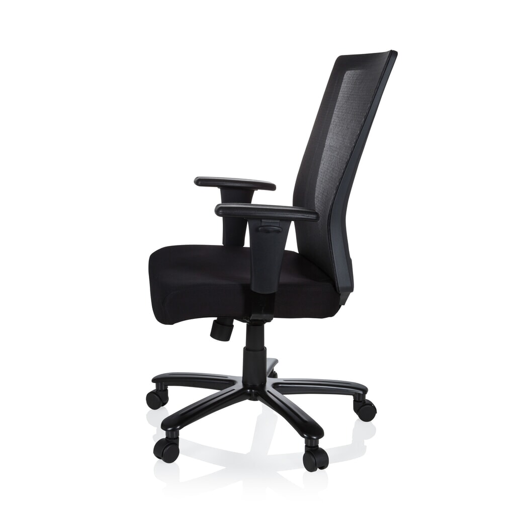 Siège de bureau / siège pivotant hjh OFFICE EXTENDER tissu/maille, noir N° de l'image du produit 9 : Siège de bureau / siège pivotant hjh OFFICE EXTENDER tissu/maille, noir