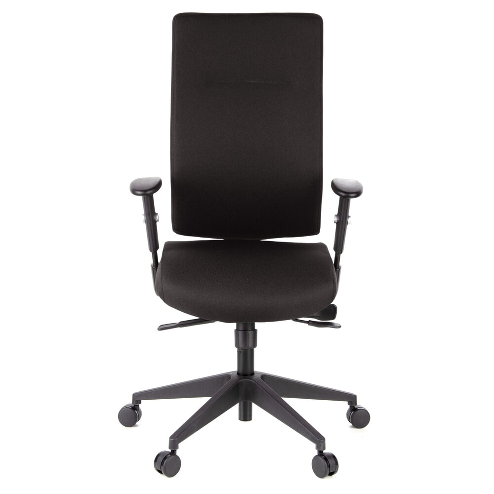 Illustration du produit: Siège de bureau / siège pivotant hjh OFFICE PRO TEC 300 tissu, noir