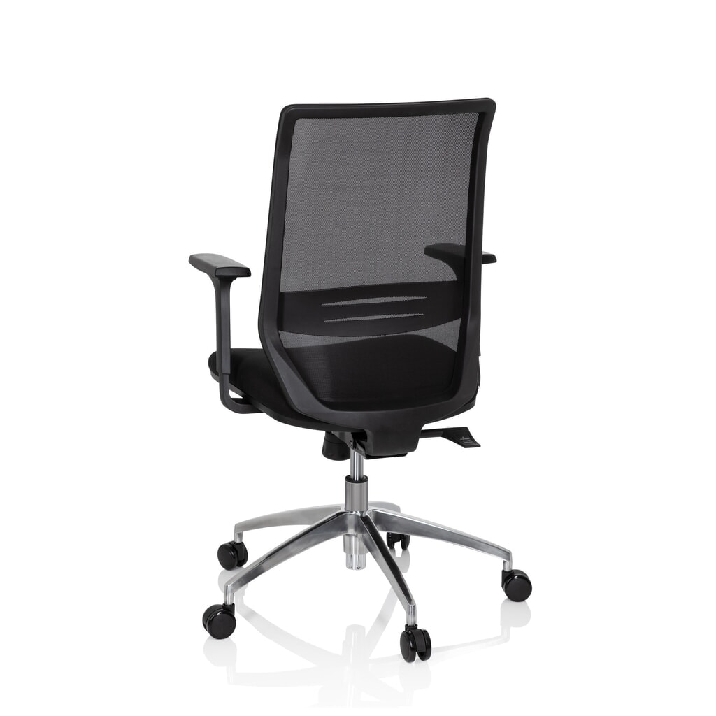 Siège de bureau / siège pivotant hjh OFFICE PROFONDO tissu/maille, noir N° de l'image du produit 7 : Siège de bureau / siège pivotant hjh OFFICE PROFONDO tissu/maille, noir