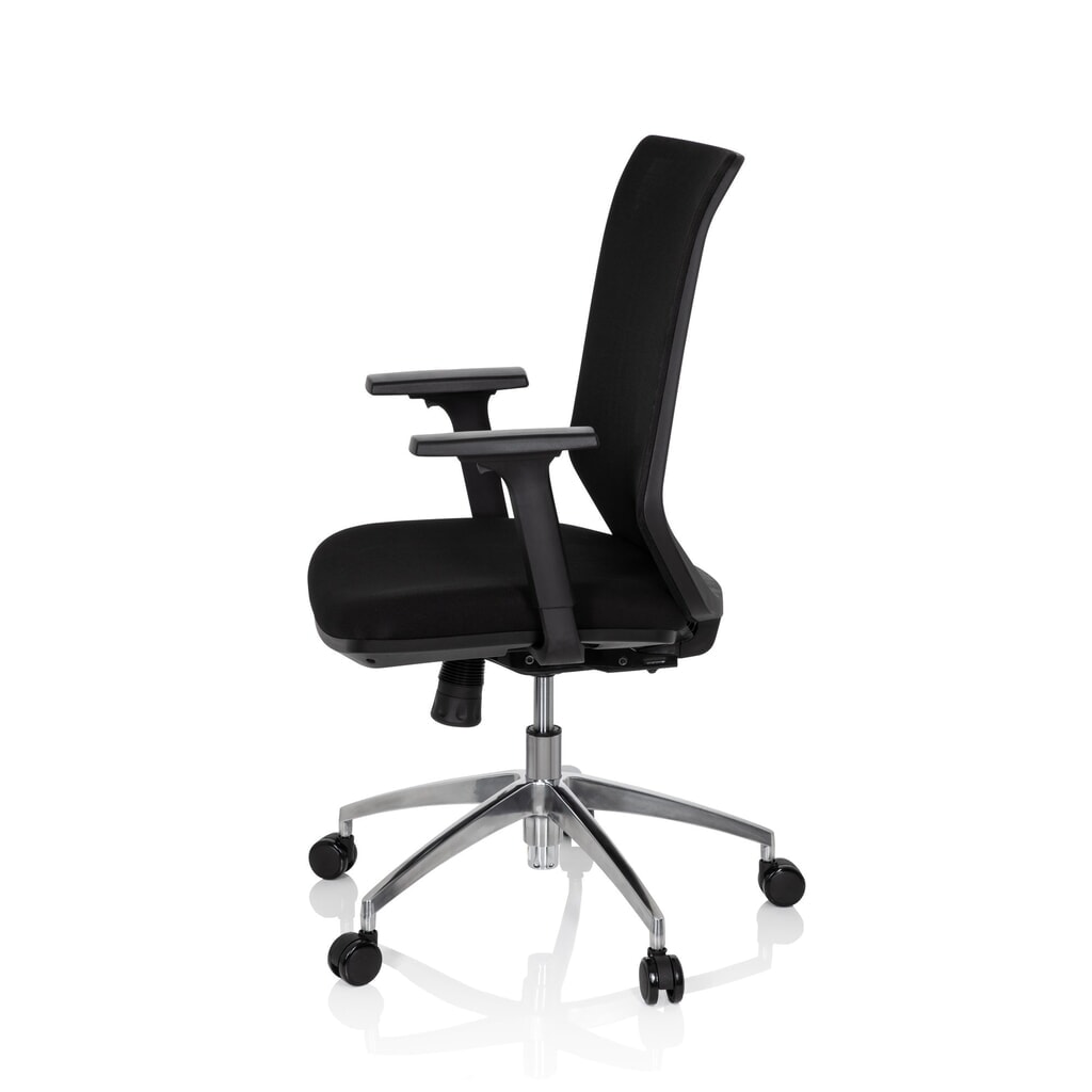 Siège de bureau / siège pivotant hjh OFFICE PROFONDO tissu/maille, noir N° de l'image du produit 9 : Siège de bureau / siège pivotant hjh OFFICE PROFONDO tissu/maille, noir