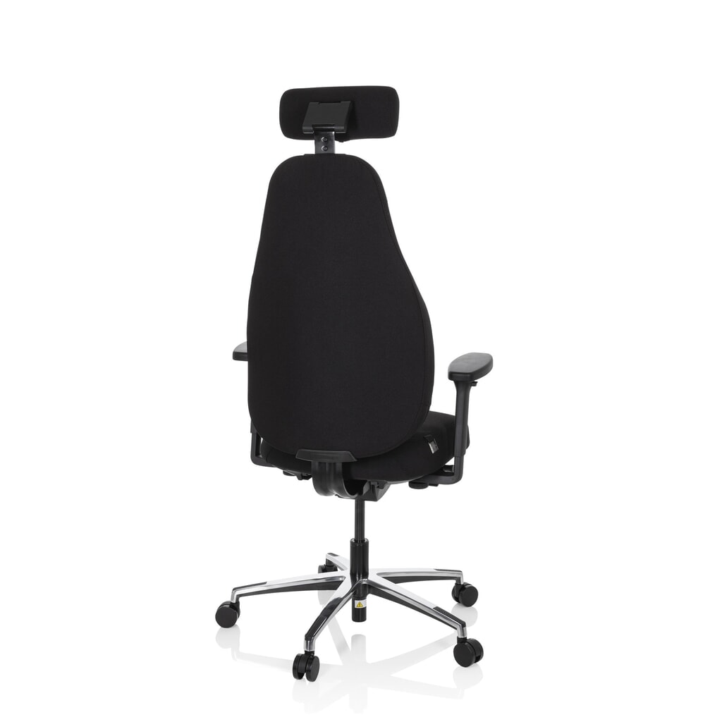 Siège de bureau / siège pivotant hjh OFFICE RESISTIO tissu, noir N° de l'image du produit 6 : Siège de bureau / siège pivotant hjh OFFICE RESISTIO tissu, noir