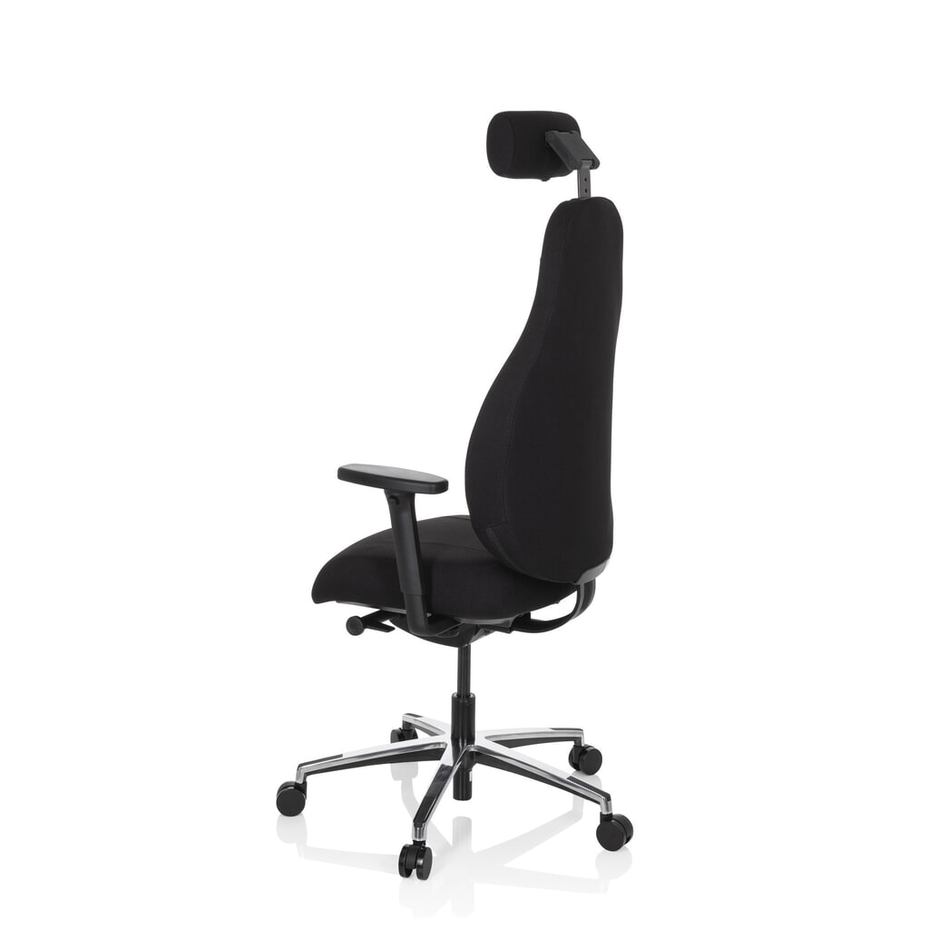 Siège de bureau / siège pivotant hjh OFFICE RESISTIO tissu, noir N° de l'image du produit 8 : Siège de bureau / siège pivotant hjh OFFICE RESISTIO tissu, noir