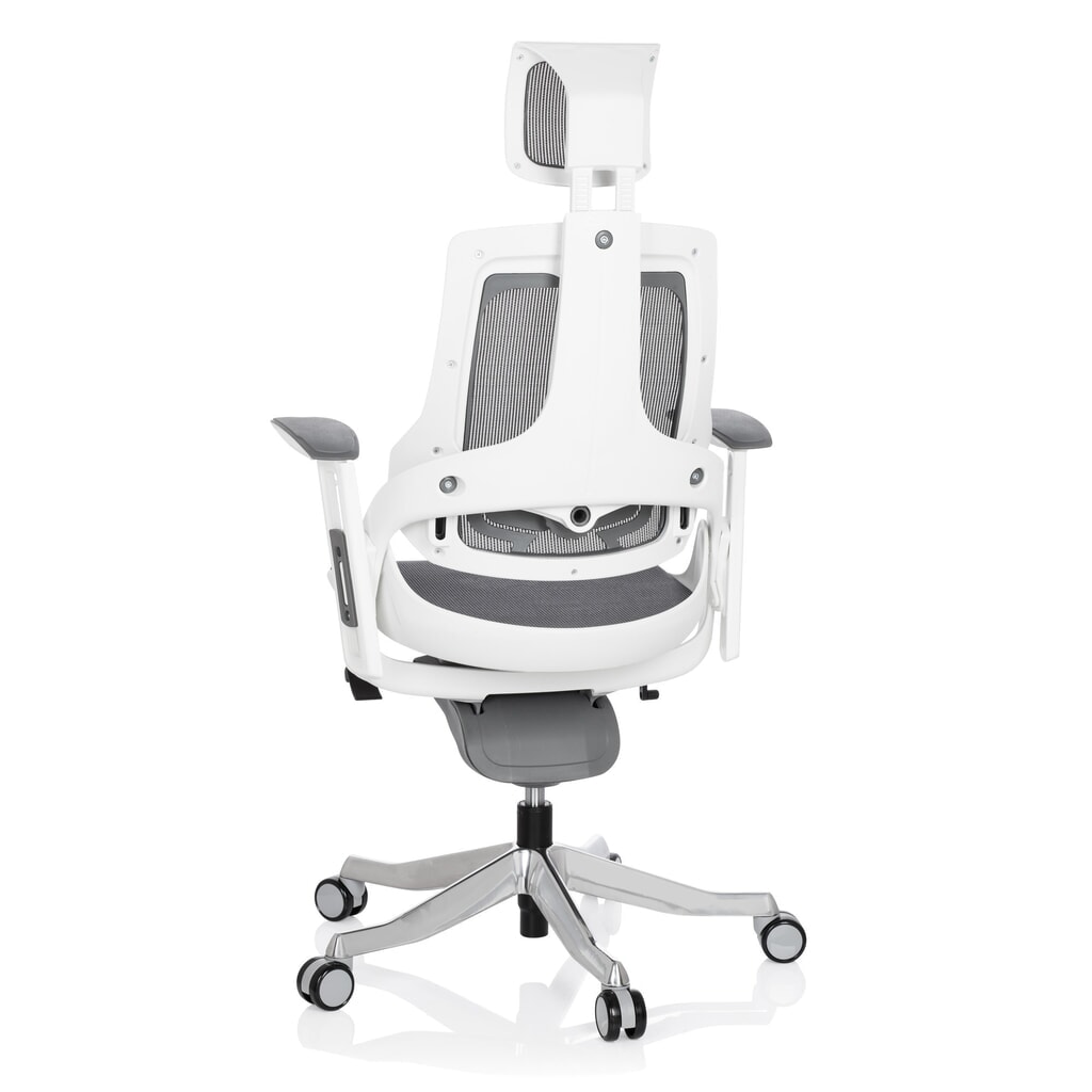 Siège de bureau / siège pivotant hjh OFFICE SPEKTRE maille, gris N° de l'image du produit 7 : Siège de bureau / siège pivotant hjh OFFICE SPEKTRE maille, gris