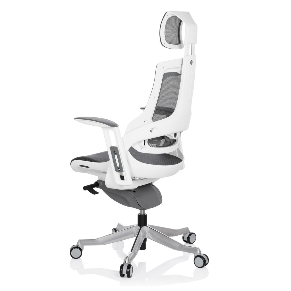 N° de l'image du produit 8 : Siège de bureau / siège pivotant hjh OFFICE SPEKTRE maille, gris