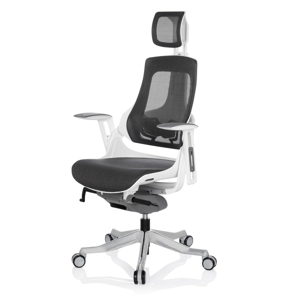 Siège de bureau / siège pivotant hjh OFFICE SPEKTRE maille, gris N° de l'image du produit 10 : Siège de bureau / siège pivotant hjh OFFICE SPEKTRE maille, gris