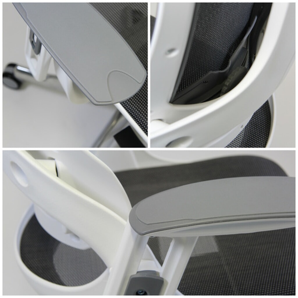 Siège de bureau / siège pivotant hjh OFFICE SPEKTRE maille, gris N° de l'image du produit 11 : Siège de bureau / siège pivotant hjh OFFICE SPEKTRE maille, gris