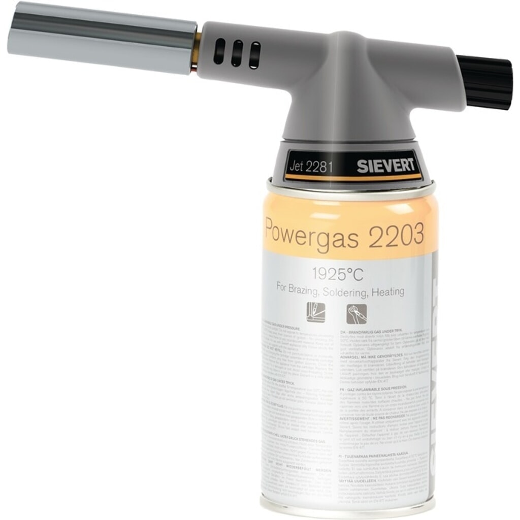Illustration du produit: SIEVERT Lötlampe Handyjet 2281, 140 g/h, ohne Schraubkartusche, 1,8 kW