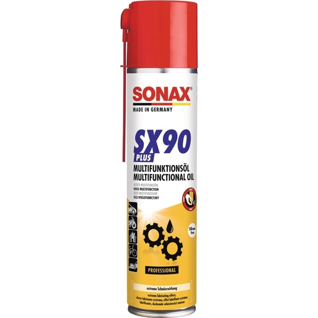 SONAX Spray multifonctions SX90 Plus, 400 ml, bombe aérosol Illustration du produit: SONAX Spray multifonctions SX90 Plus, 400 ml, bombe aérosol