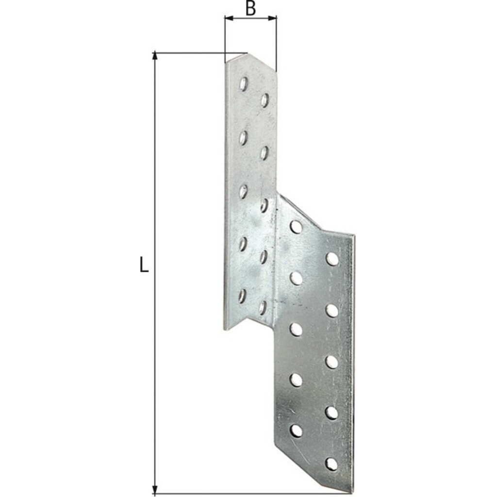 Sparrenpf.Ank.ETA-08/0170 L/R 170x32x2mm GAH Illustration du produit: Sparrenpf.Ank.ETA-08/0170 L/R 170x32x2mm GAH